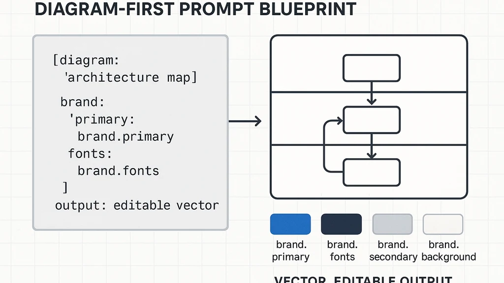 PowerPoint AI prompts for complex diagrams: faster, branded